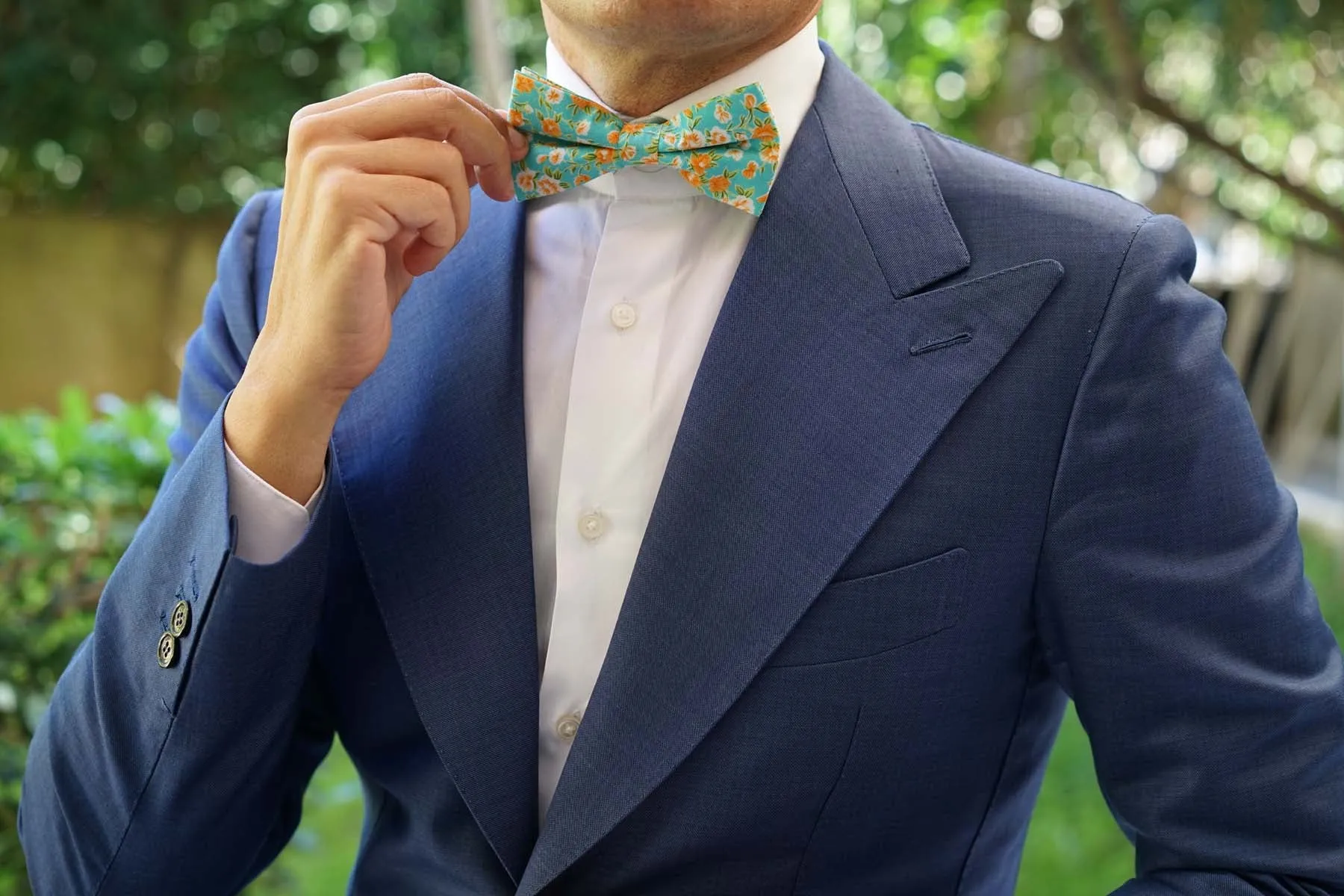 Monaco Floral Bow Tie sold by OTAA product image thumbnail 3