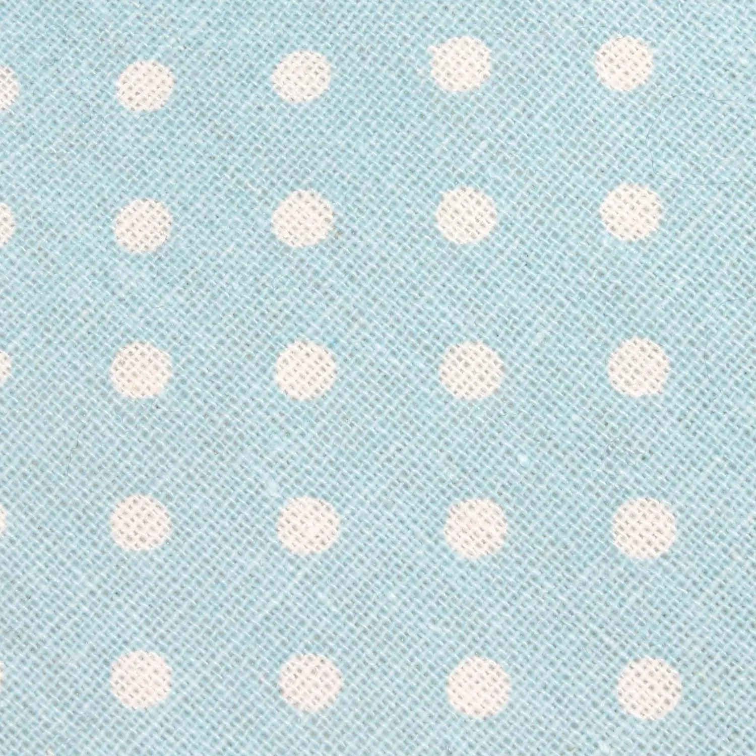 Light Blue Linen Polka Dot Diamond Bow Tie sold by OTAA product image thumbnail 2