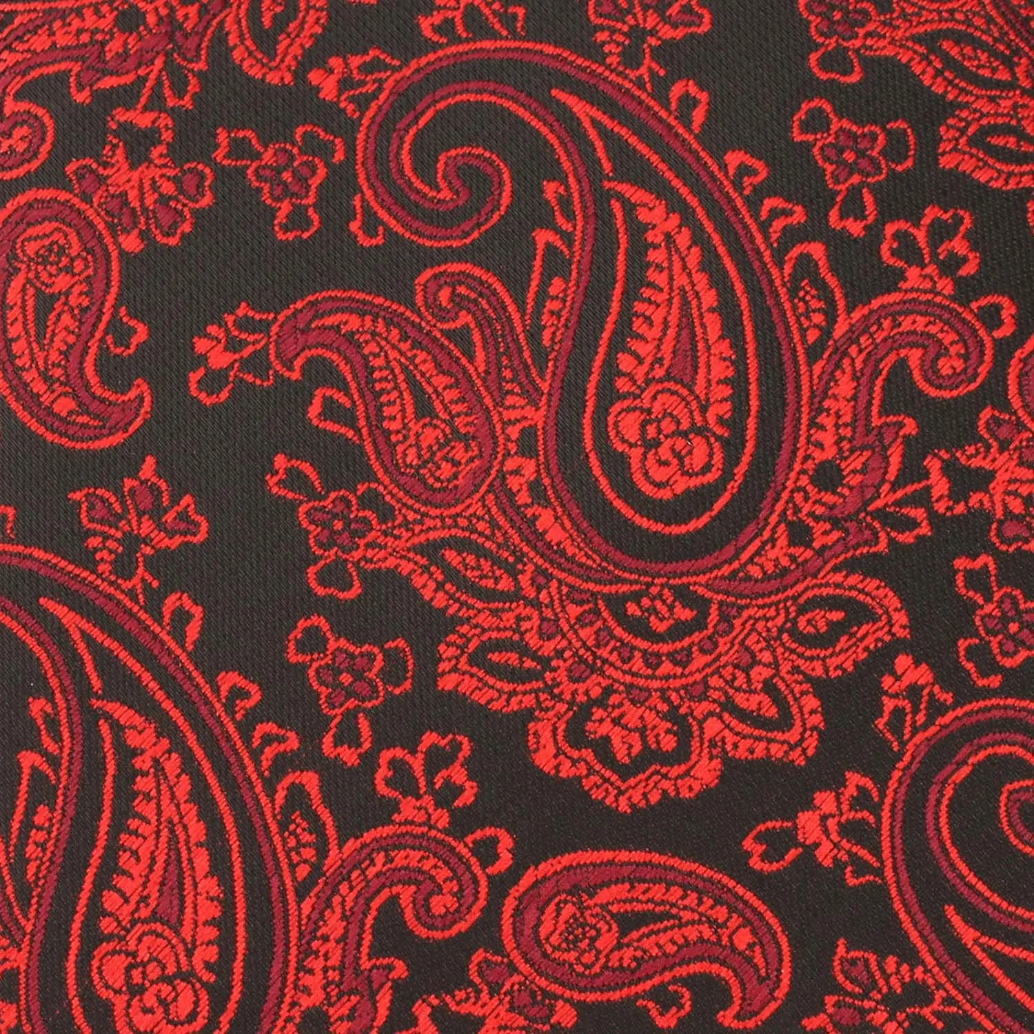 Paisley Red and Black Bow Tie sold by OTAA product image thumbnail 2