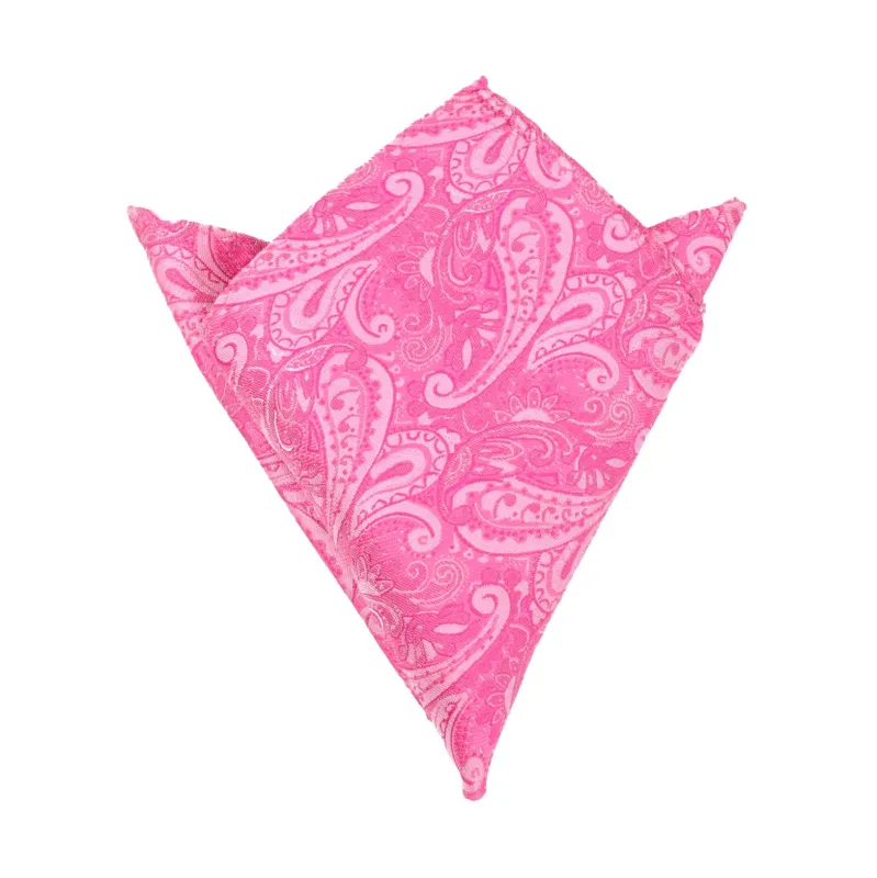 Paisley Pink - Pocket Square made by OTAA