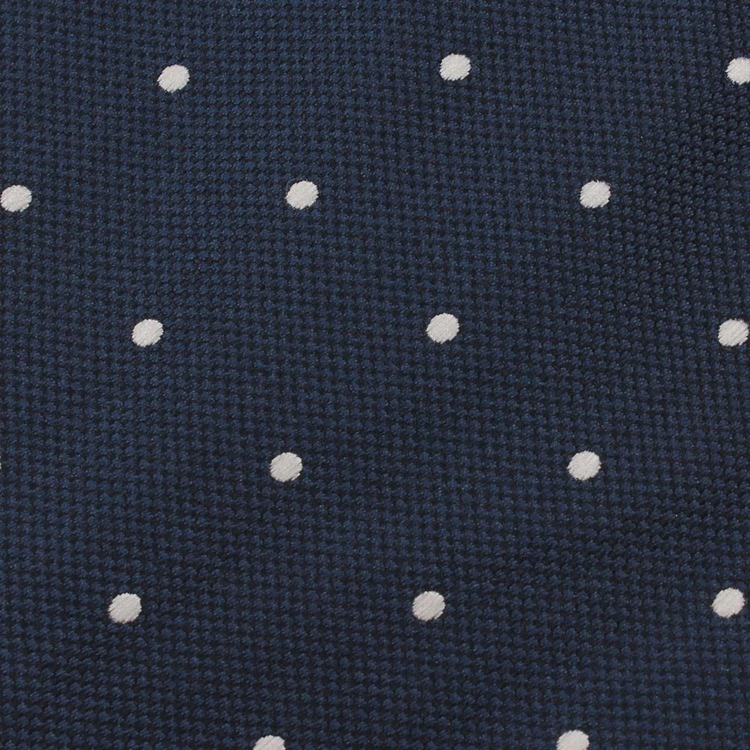 Navy Blue with White Polkadots - Pocket Square sold by OTAA product image thumbnail 2