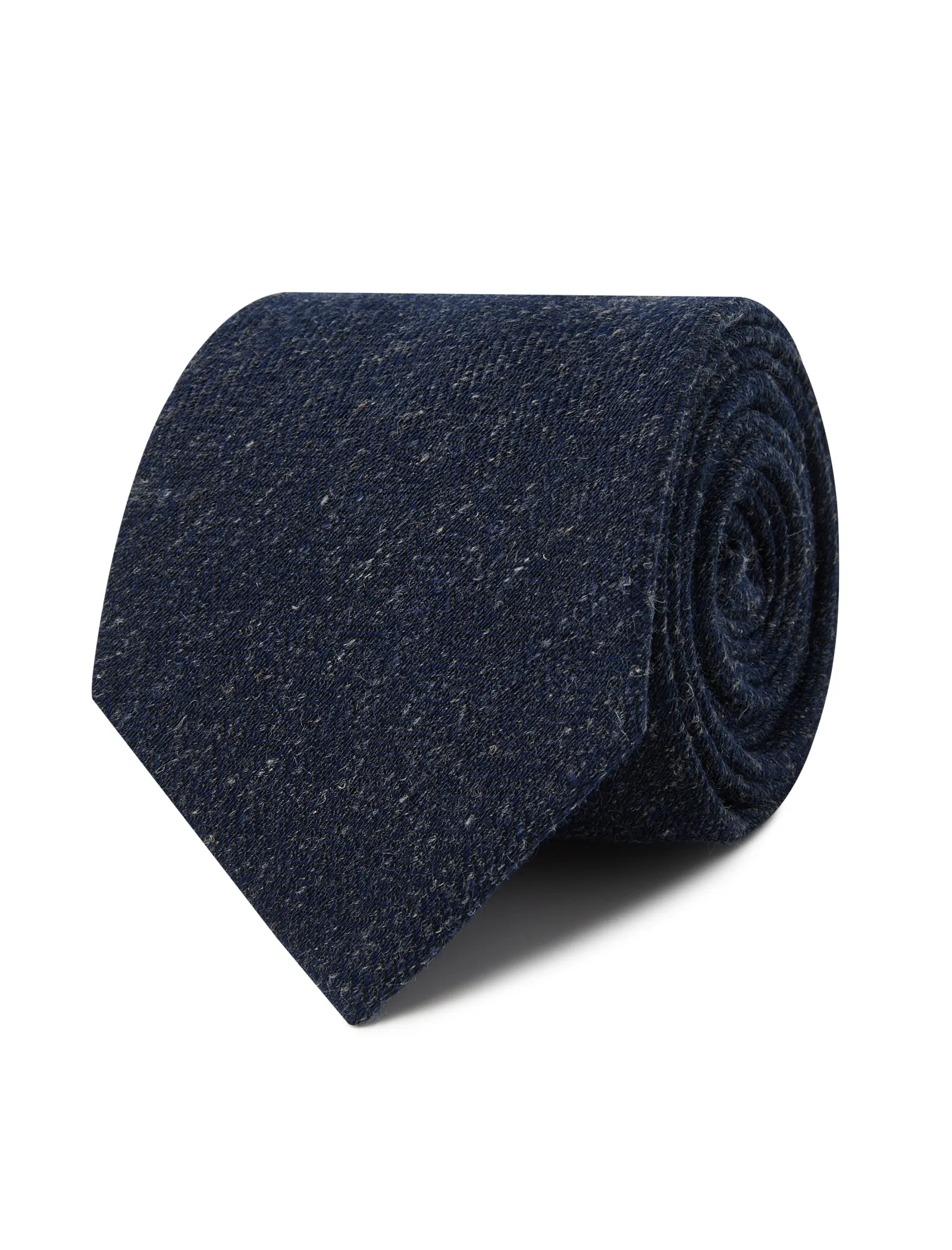 Deep Navy Linen Necktie sold by OTAA product image thumbnail 2