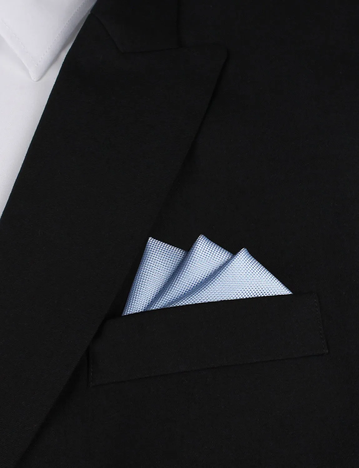 Mint Blue Pocket Square sold by OTAA product image thumbnail 3