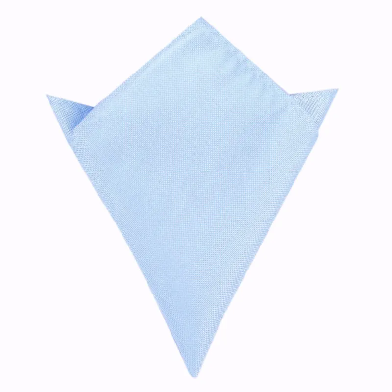 Mint Blue Pocket Square made by OTAA