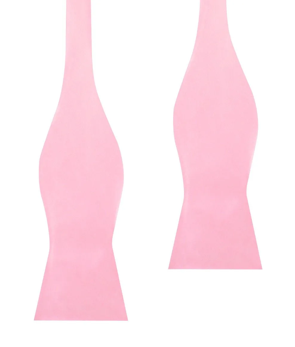 Rose Pink Satin Self Bow Tie sold by OTAA