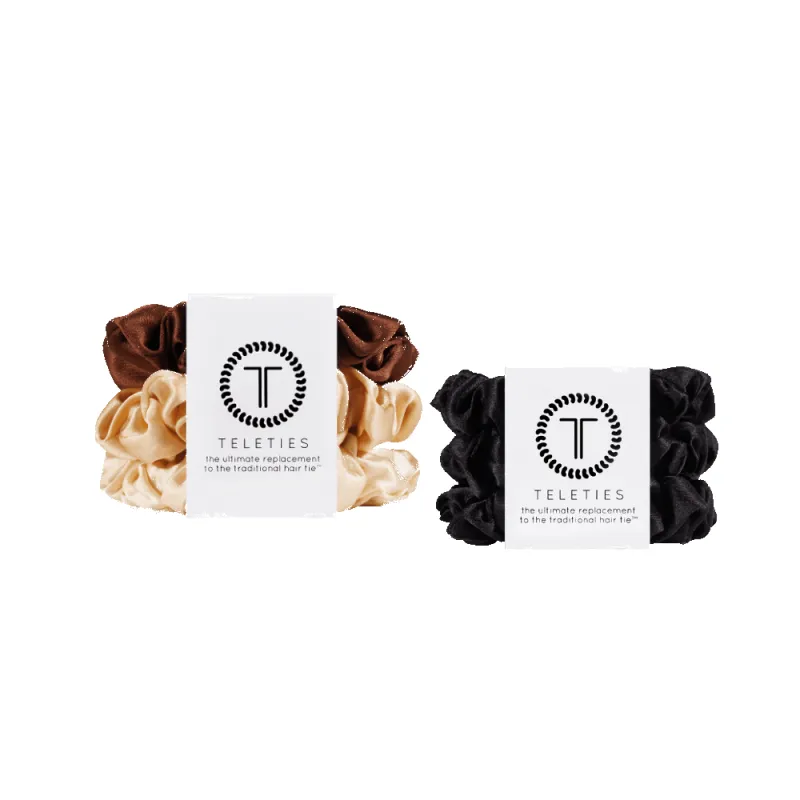Silk Scrunchie Gift Set made by TELETIES