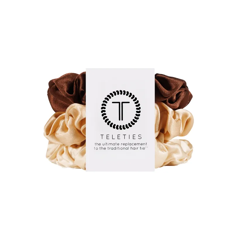 For the Love of Nudes Large Silk Scrunchies sold by TELETIES