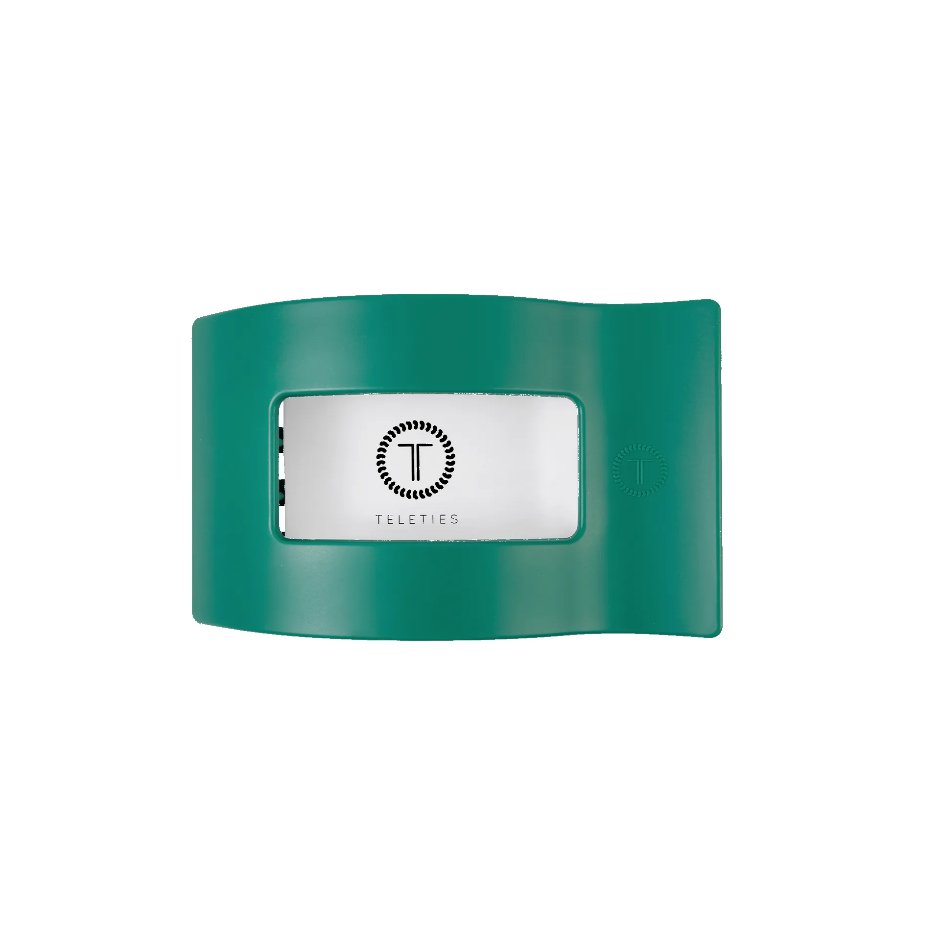 Fir Real Small Flat Rectangle Hair Clip sold by TELETIES product image thumbnail 2