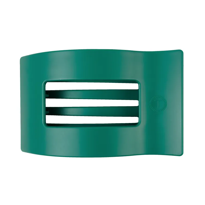 Fir Real Large Flat Rectangle Hair Clip made by TELETIES