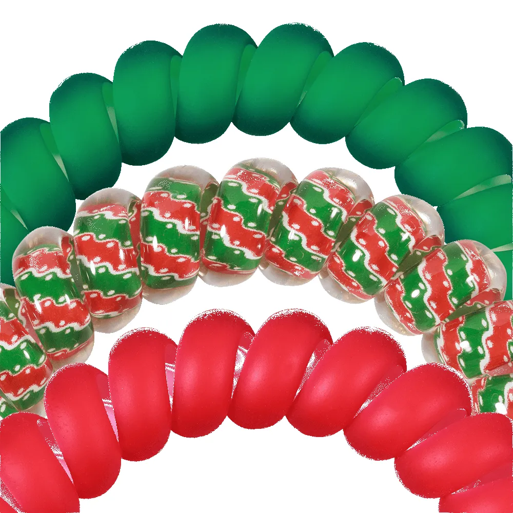 Naughty or Nice Large Hair Ties sold by TELETIES product image thumbnail 3