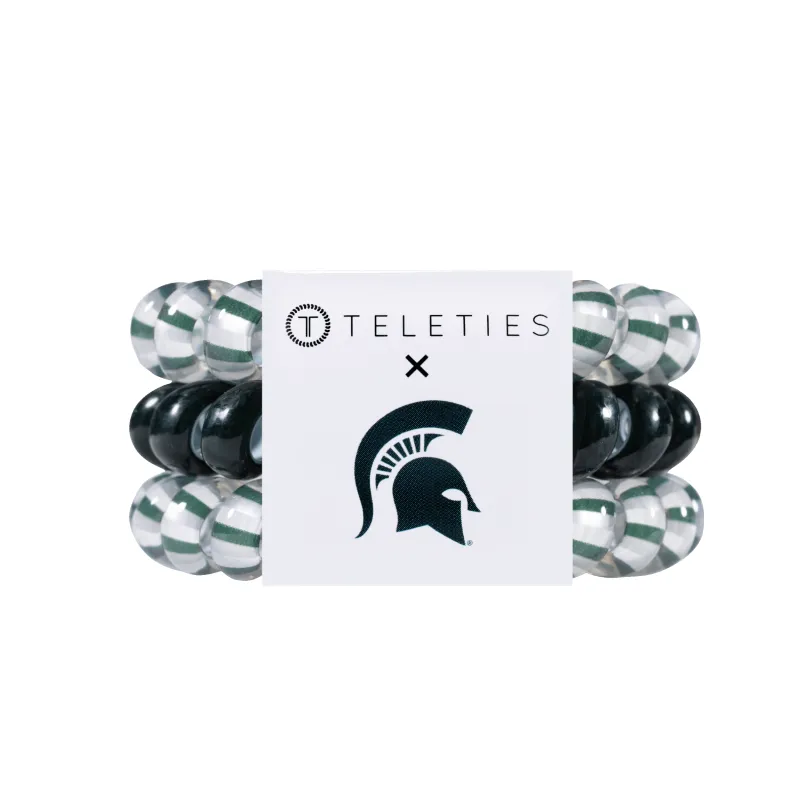 Michigan State University Large Hair Ties made by TELETIES