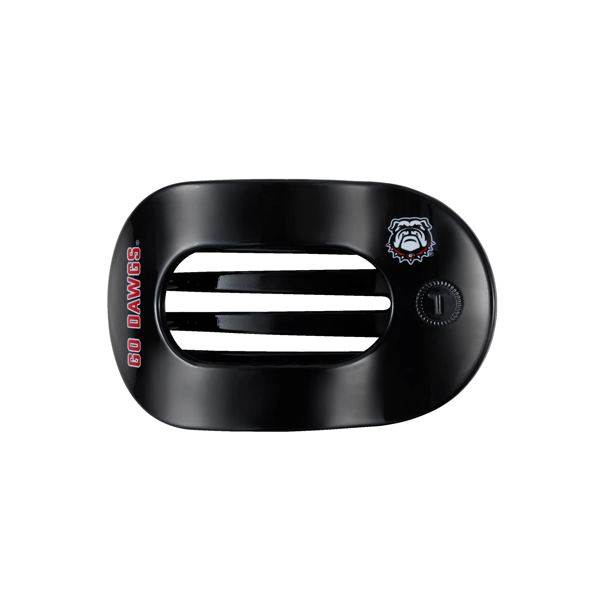 Go Dawgs! Medium Flat Round Hair Clip sold by TELETIES