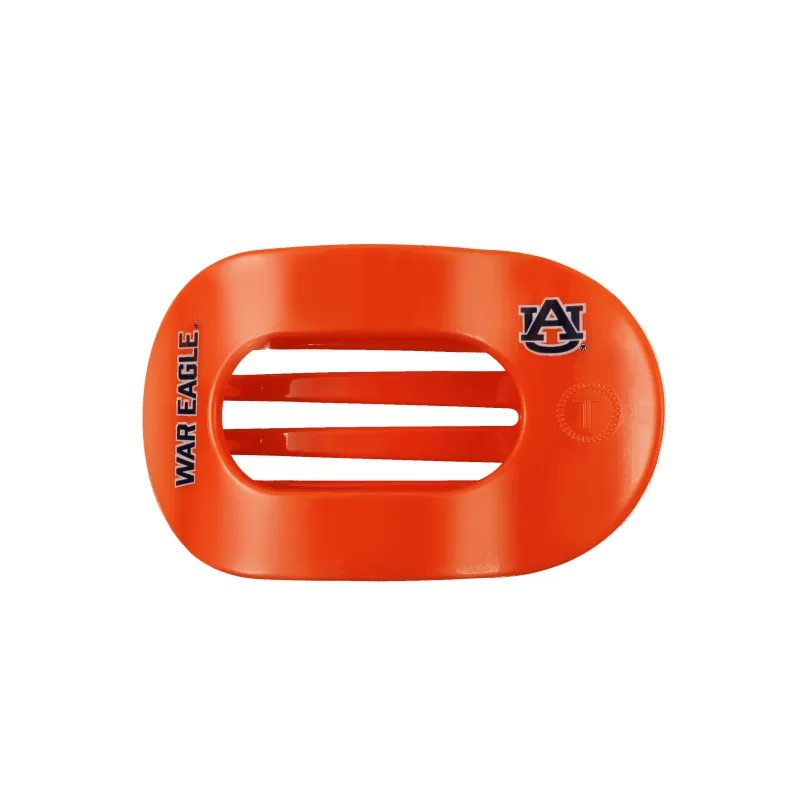 War Eagle! Medium Flat Round Hair Clip made by TELETIES