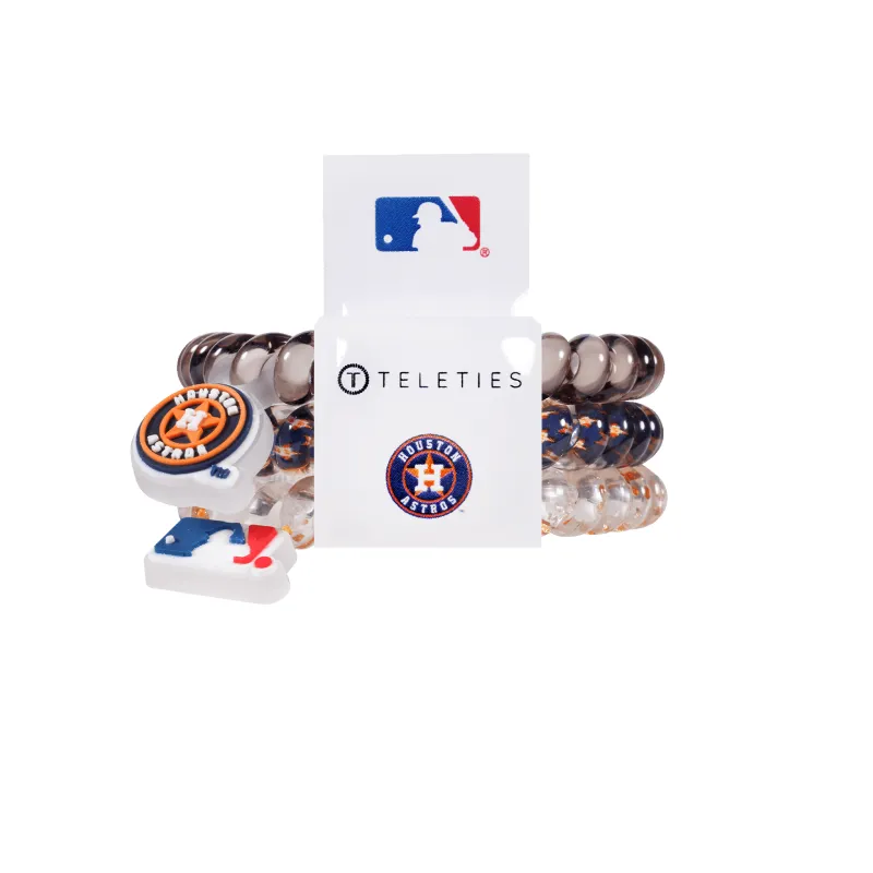 Houston Astros Small Hair Ties sold by TELETIES