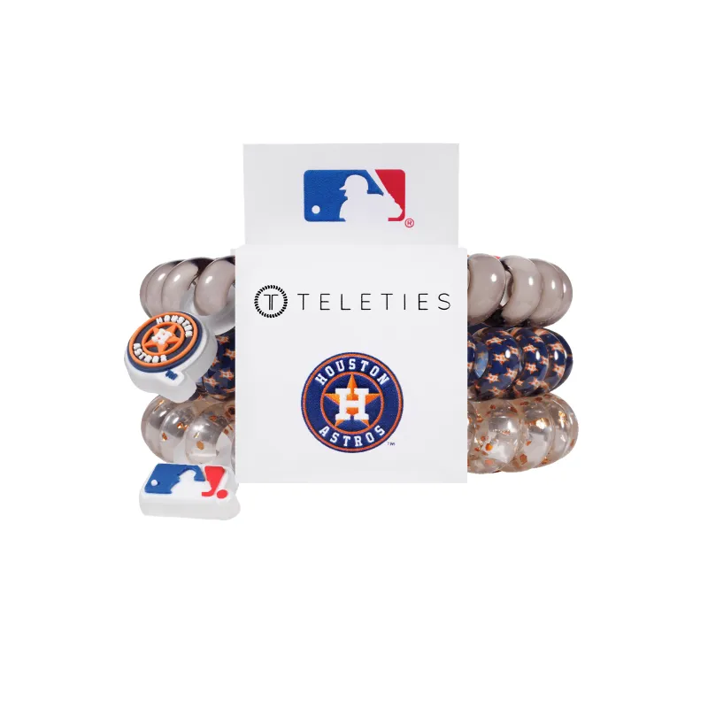 Houston Astros Large Hair Ties sold by TELETIES