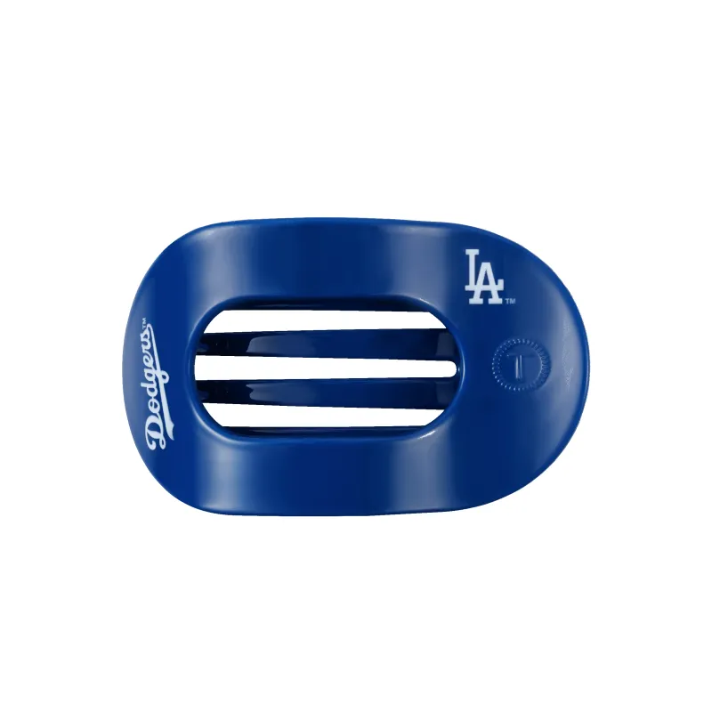 Los Angeles Dodgers Medium Flat Round Hair Clip sold by TELETIES