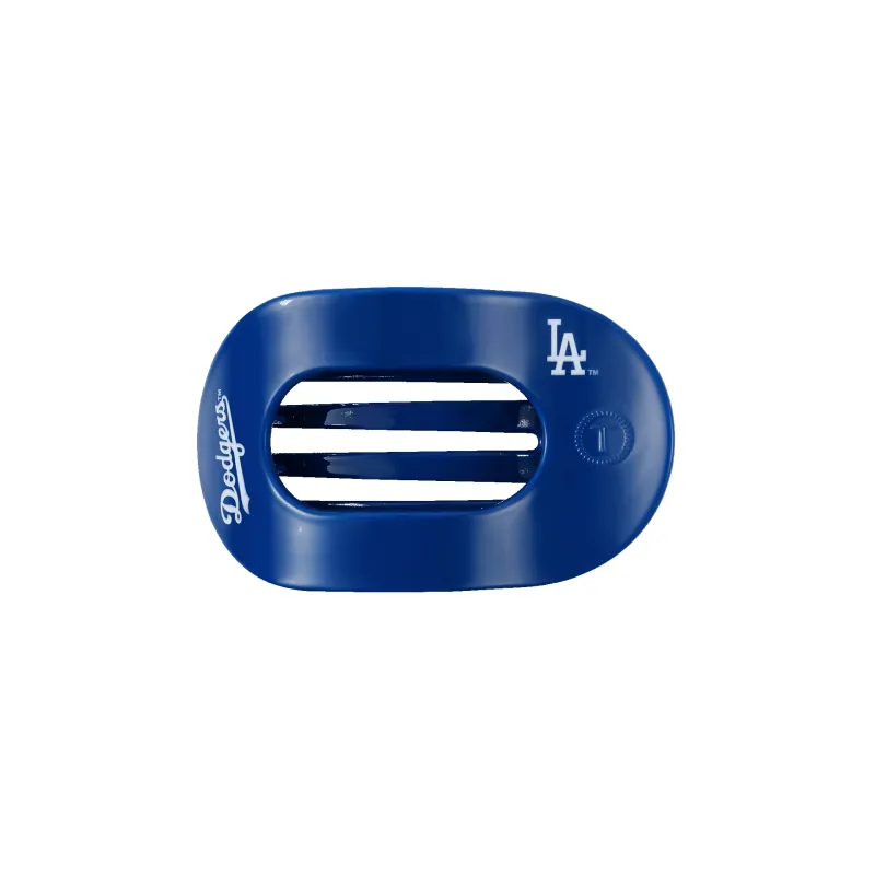 Los Angeles Dodgers Small Flat Round Hair Clip sold by TELETIES
