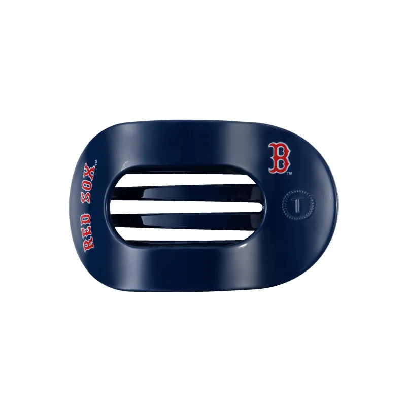 Boston Red Sox Medium Flat Round Hair Clip sold by TELETIES