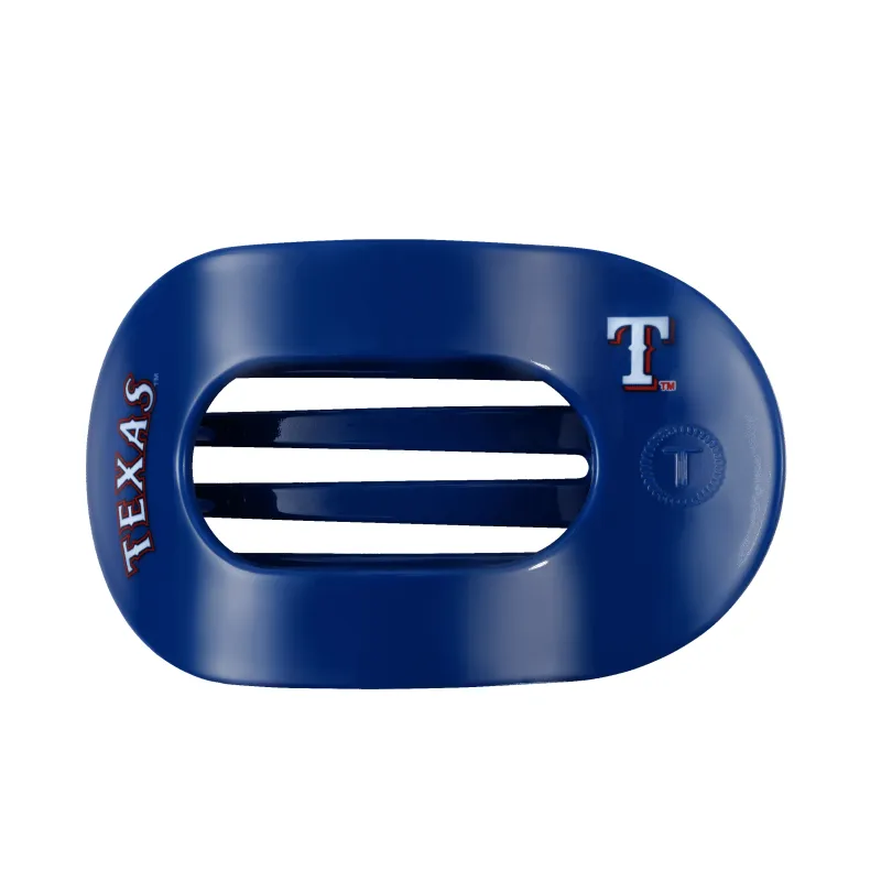 Texas Rangers Large Flat Round Hair Clip sold by TELETIES