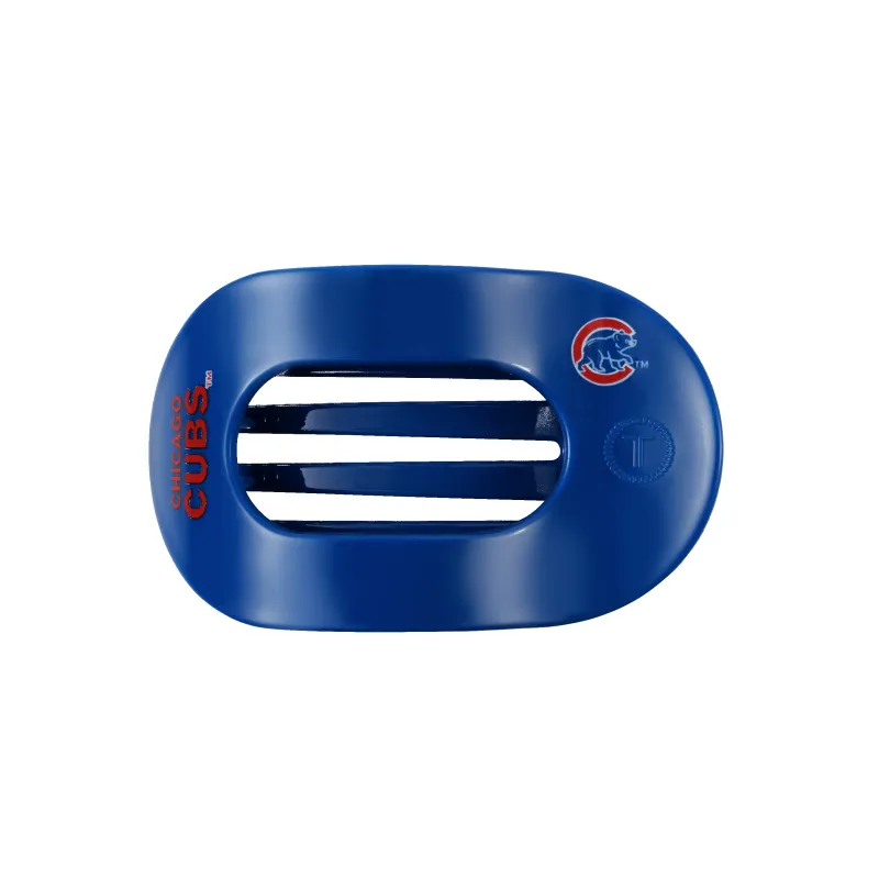 Chicago Cubs Medium Flat Round Hair Clip sold by TELETIES