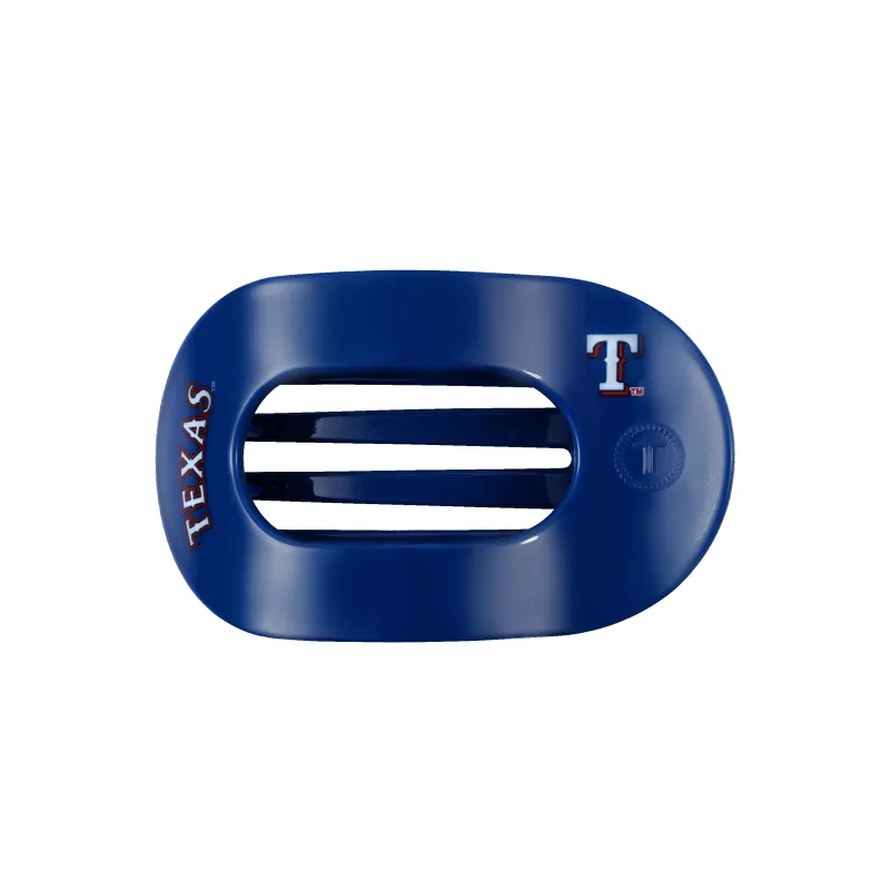 Texas Rangers Medium Flat Round Hair Clip sold by TELETIES