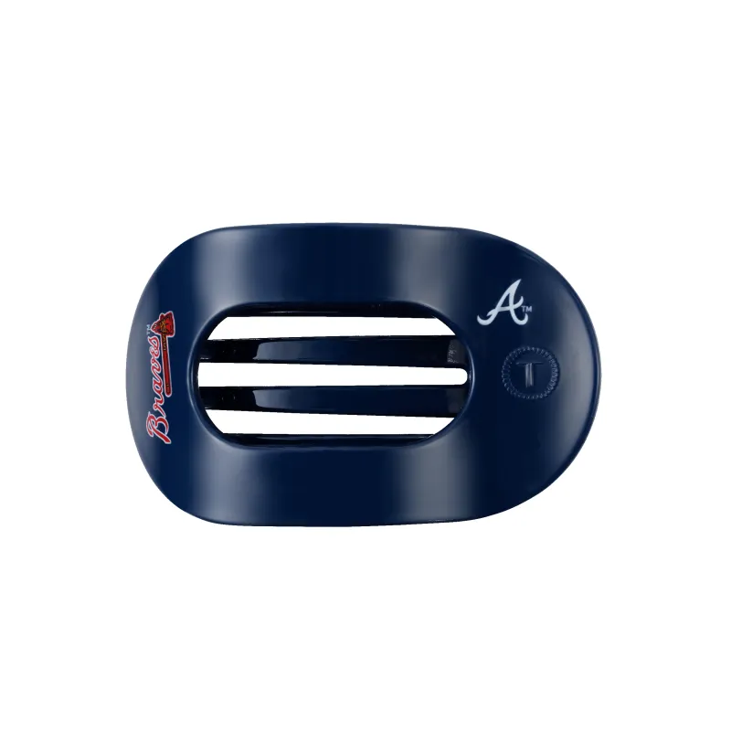 Atlanta Braves Medium Flat Round Hair Clip sold by TELETIES
