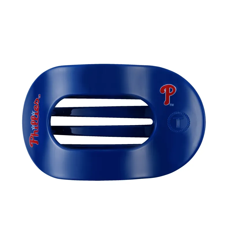Philadelphia Phillies Large Flat Round Hair Clip sold by TELETIES