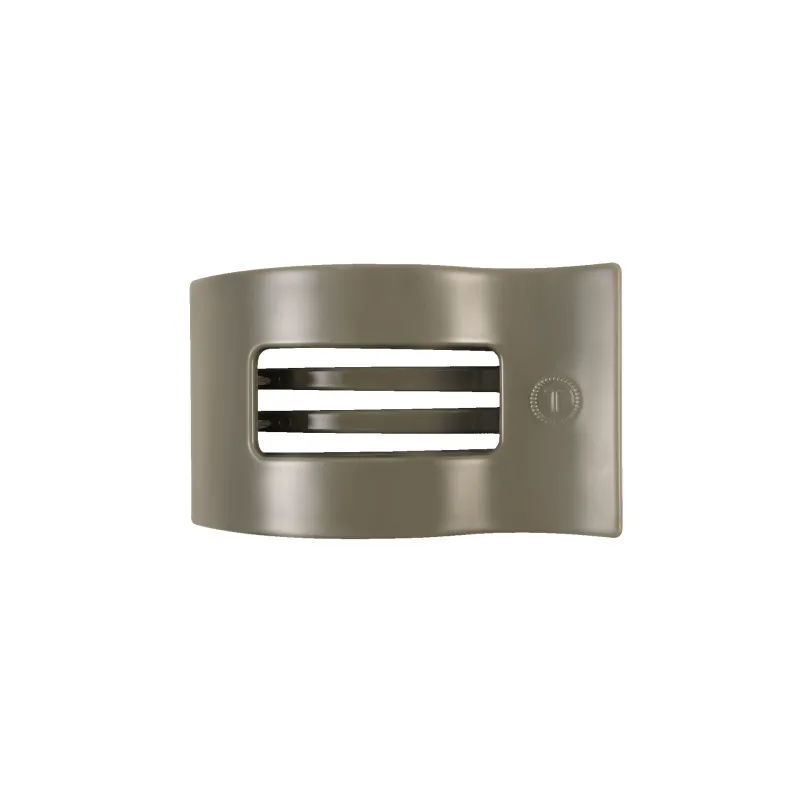 Sage it ain't so Small Flat Rectangle Hair Clip made by TELETIES