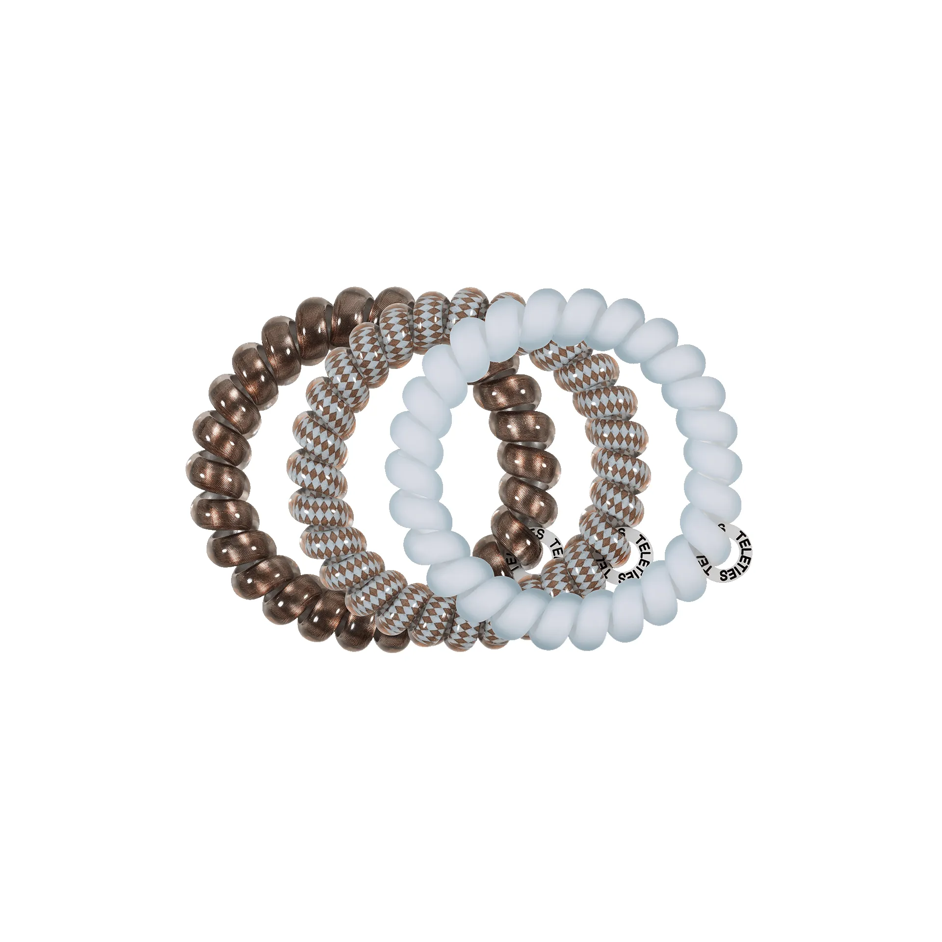 Truly Taupe Large Hair Ties sold by TELETIES product image thumbnail 2