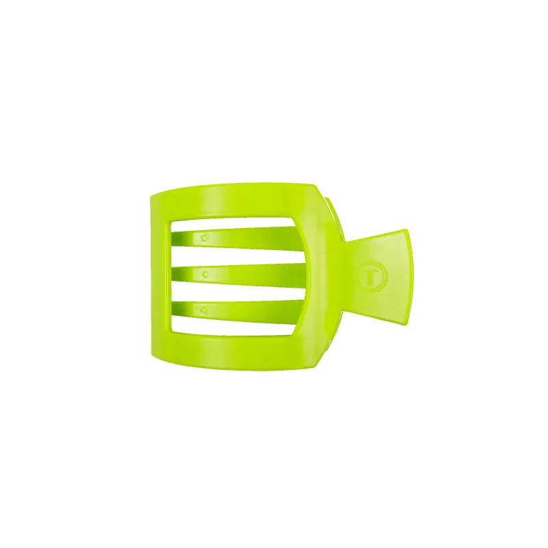 Summer Brights Small Flat Square Hair Clip made by TELETIES