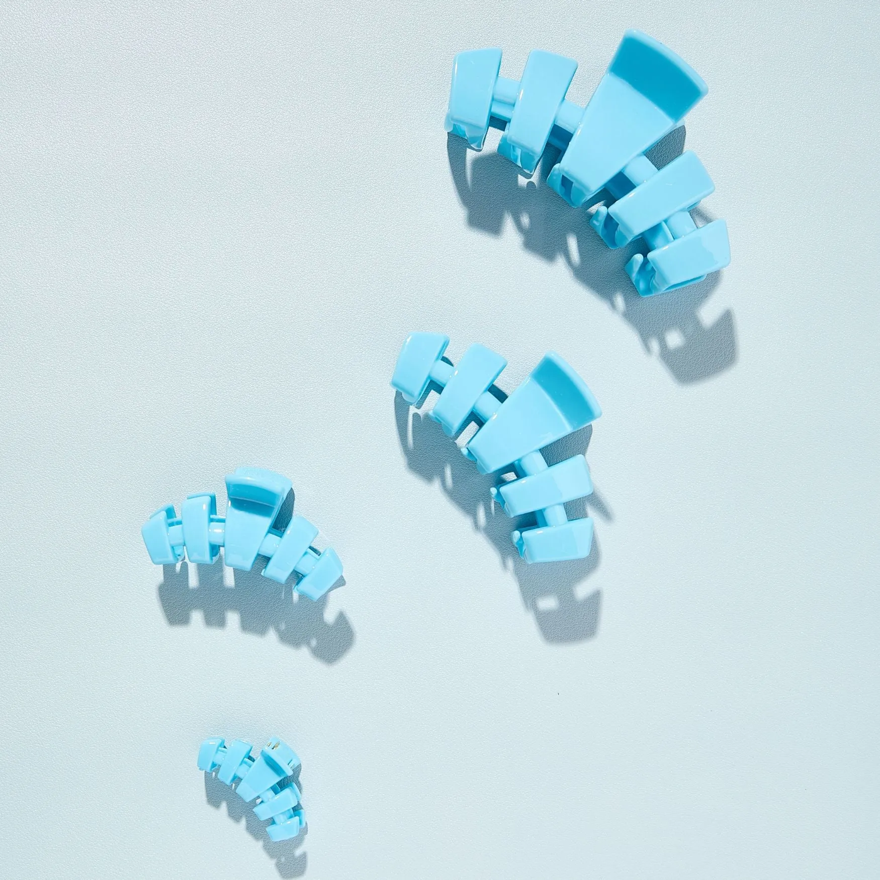 Classic Summer Sky Tiny Claw Clip sold by TELETIES product image thumbnail 5