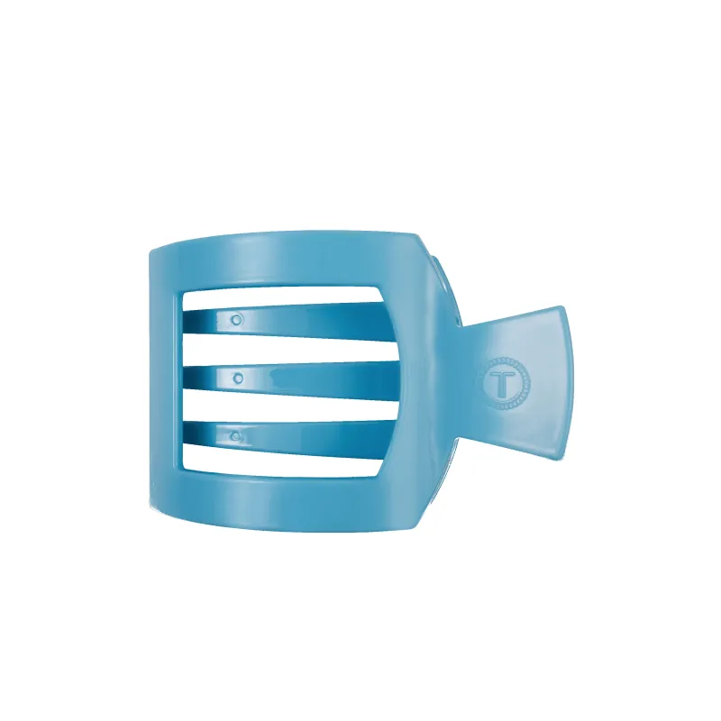 Summer Sky Medium Flat Square Hair Clip sold by TELETIES