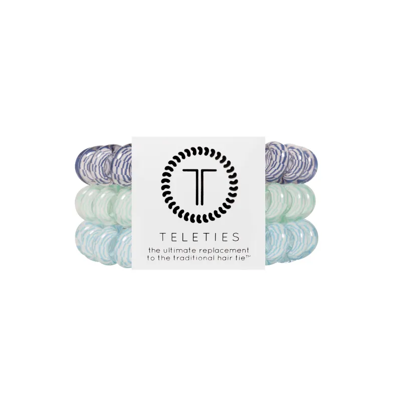 Totally Turquoise Large Hair Ties sold by TELETIES
