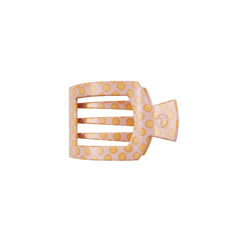 Sunny Days Ahead Small Flat Square Hair Clip sold by TELETIES