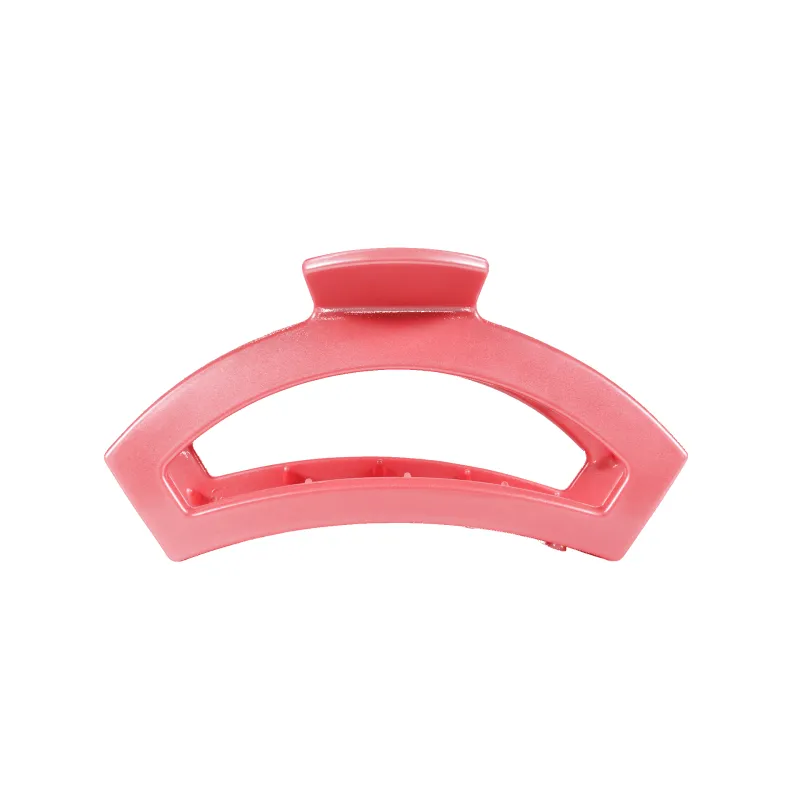 Open Calming Coral Small Claw Hair Clip sold by TELETIES