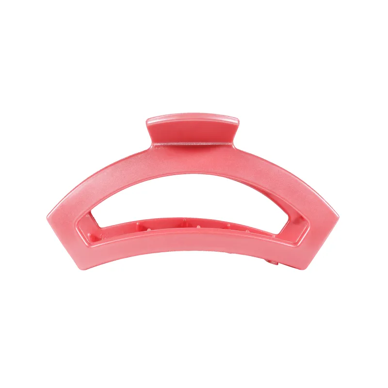 Open Calming Coral Medium Claw Hair Clip sold by TELETIES