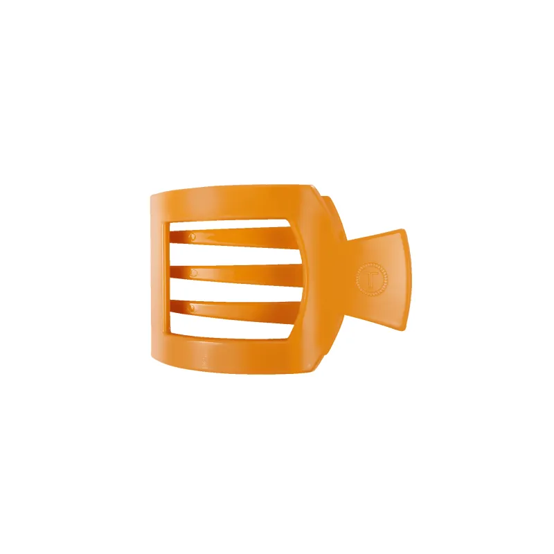 Mango for it! Small Flat Square Hair Clip sold by TELETIES