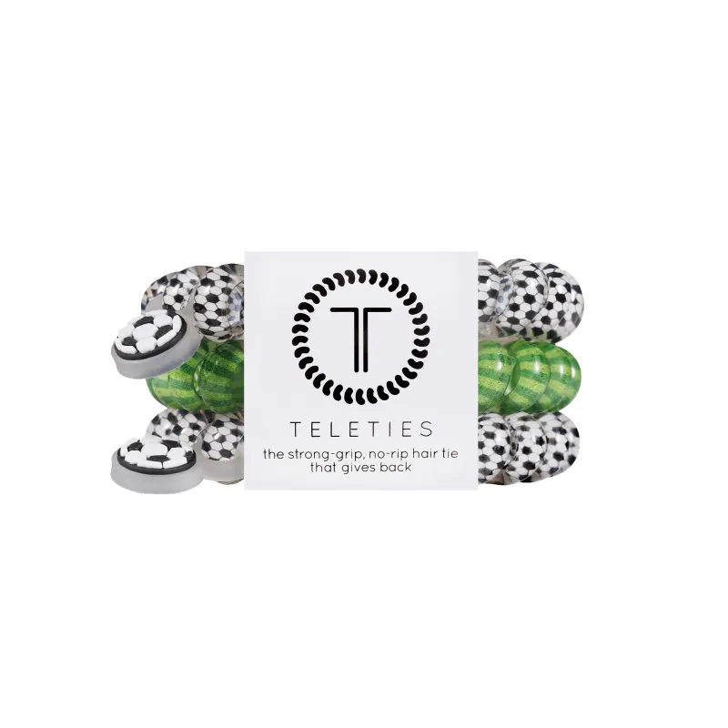 Soccer Large Hair Ties sold by TELETIES