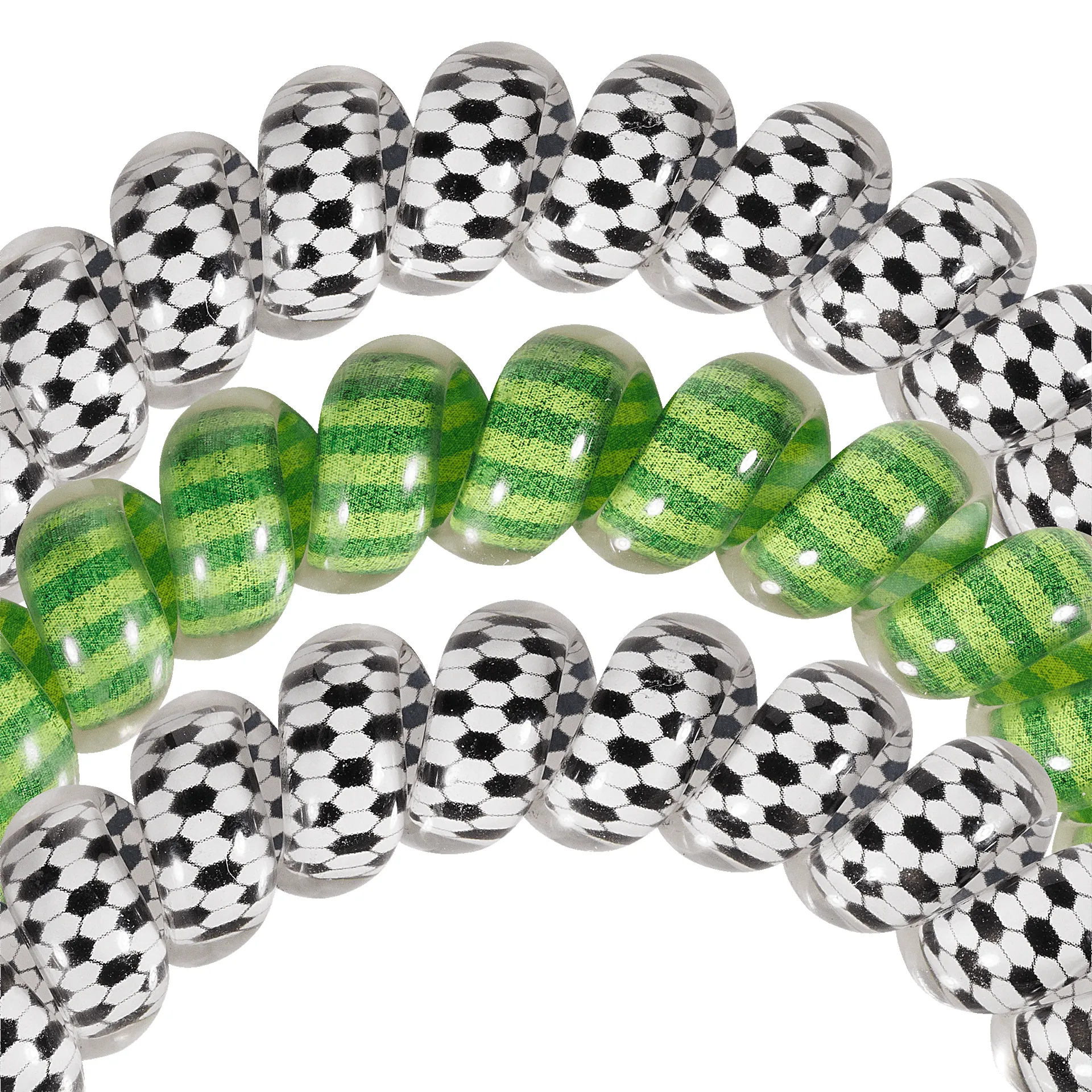 Soccer Large Hair Ties sold by TELETIES product image thumbnail 3