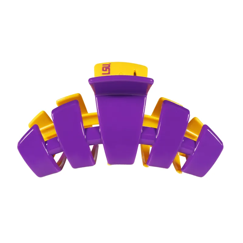 LSU Large Claw Clip made by TELETIES