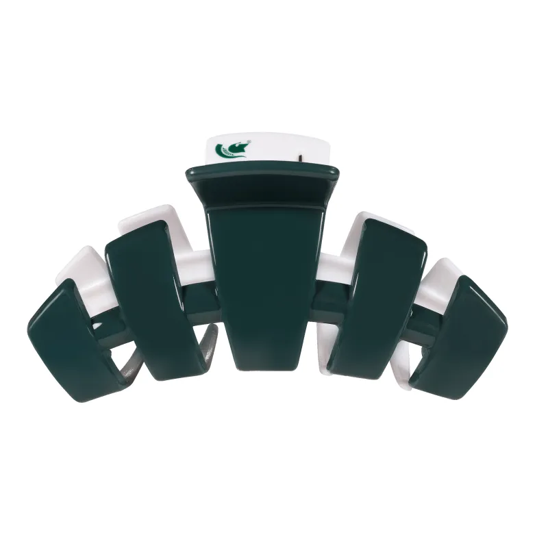 Michigan State University Large Claw Clip made by TELETIES