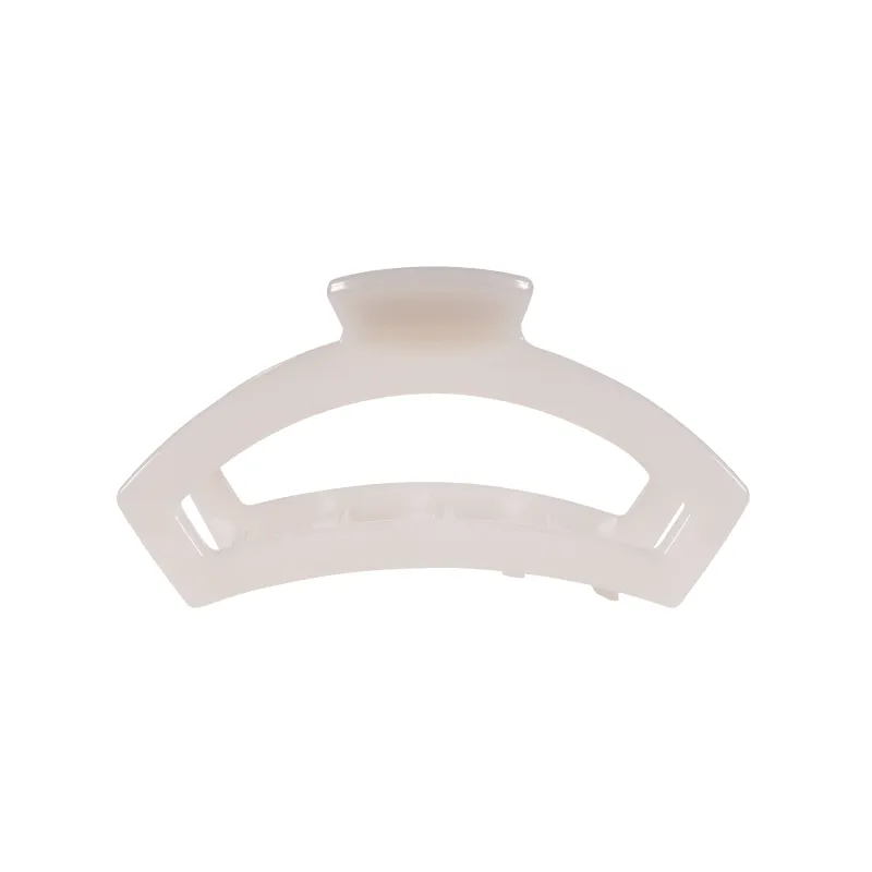 Open Coconut White Medium Claw Hair Clip sold by TELETIES