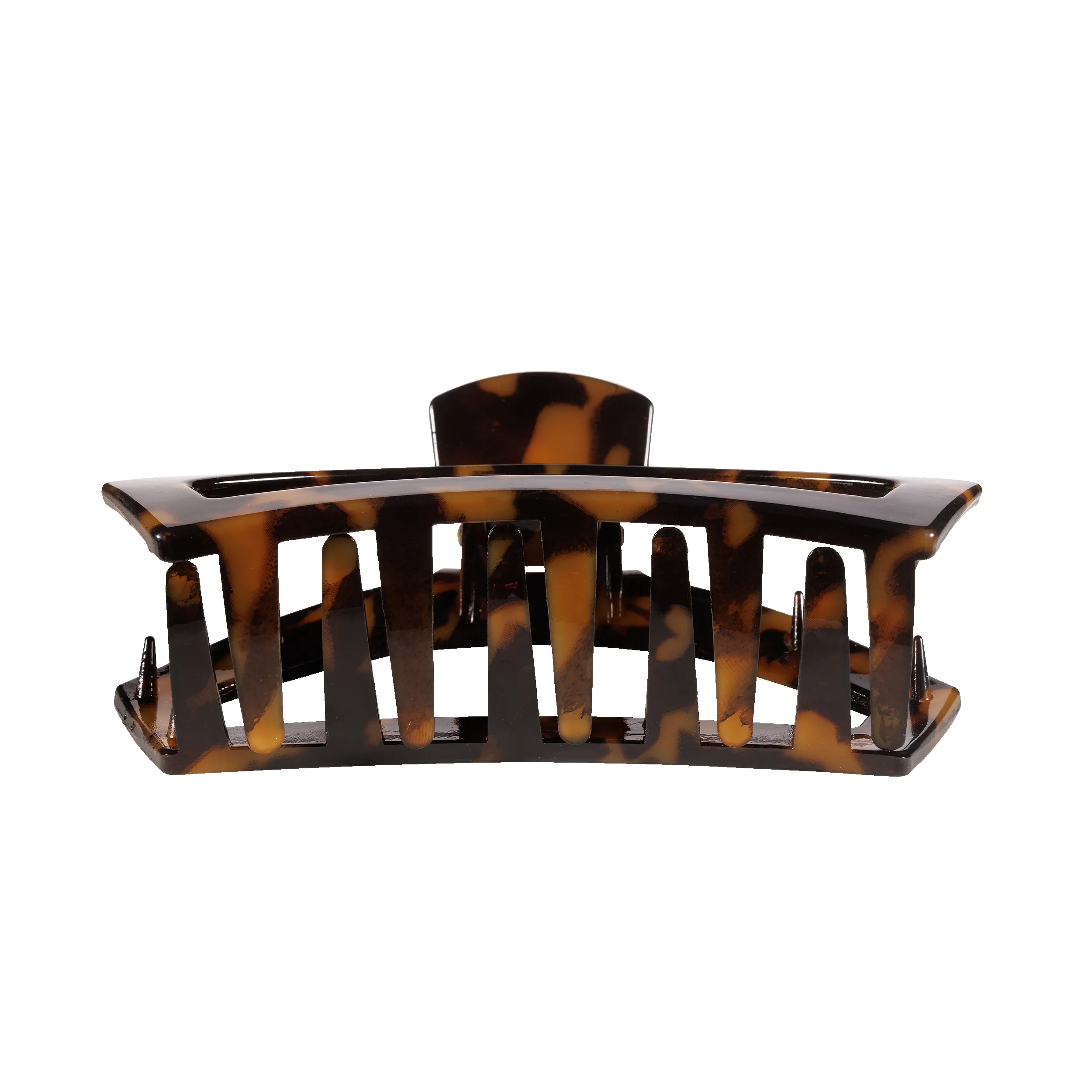 Open Tortoise Large Claw Hair Clip sold by TELETIES product image thumbnail 3
