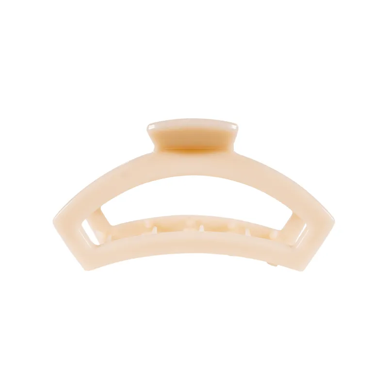 Open Almond Beige Medium Claw Hair Clip sold by TELETIES