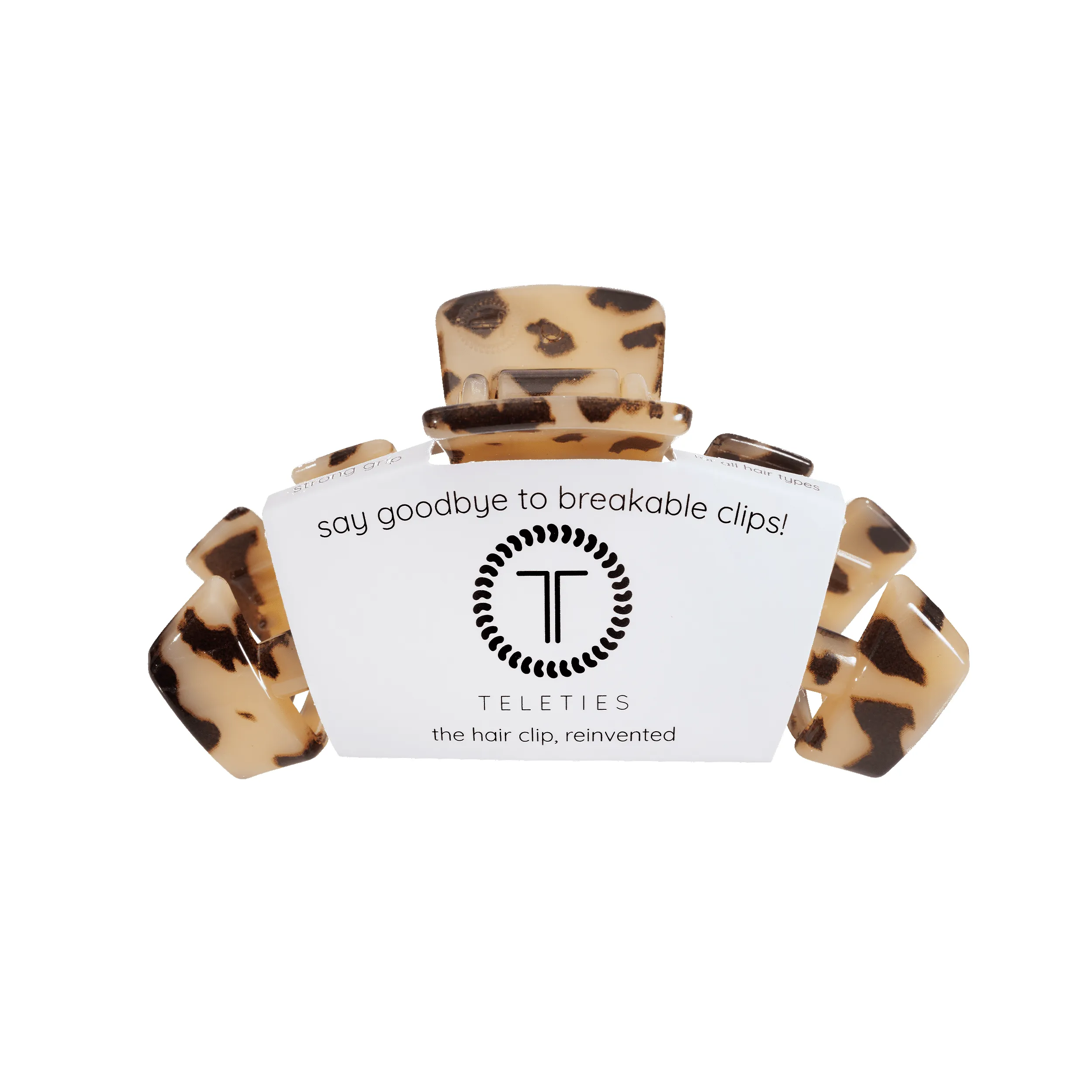 Classic Blonde Tortoise Medium Claw Hair Clip sold by TELETIES product image thumbnail 2