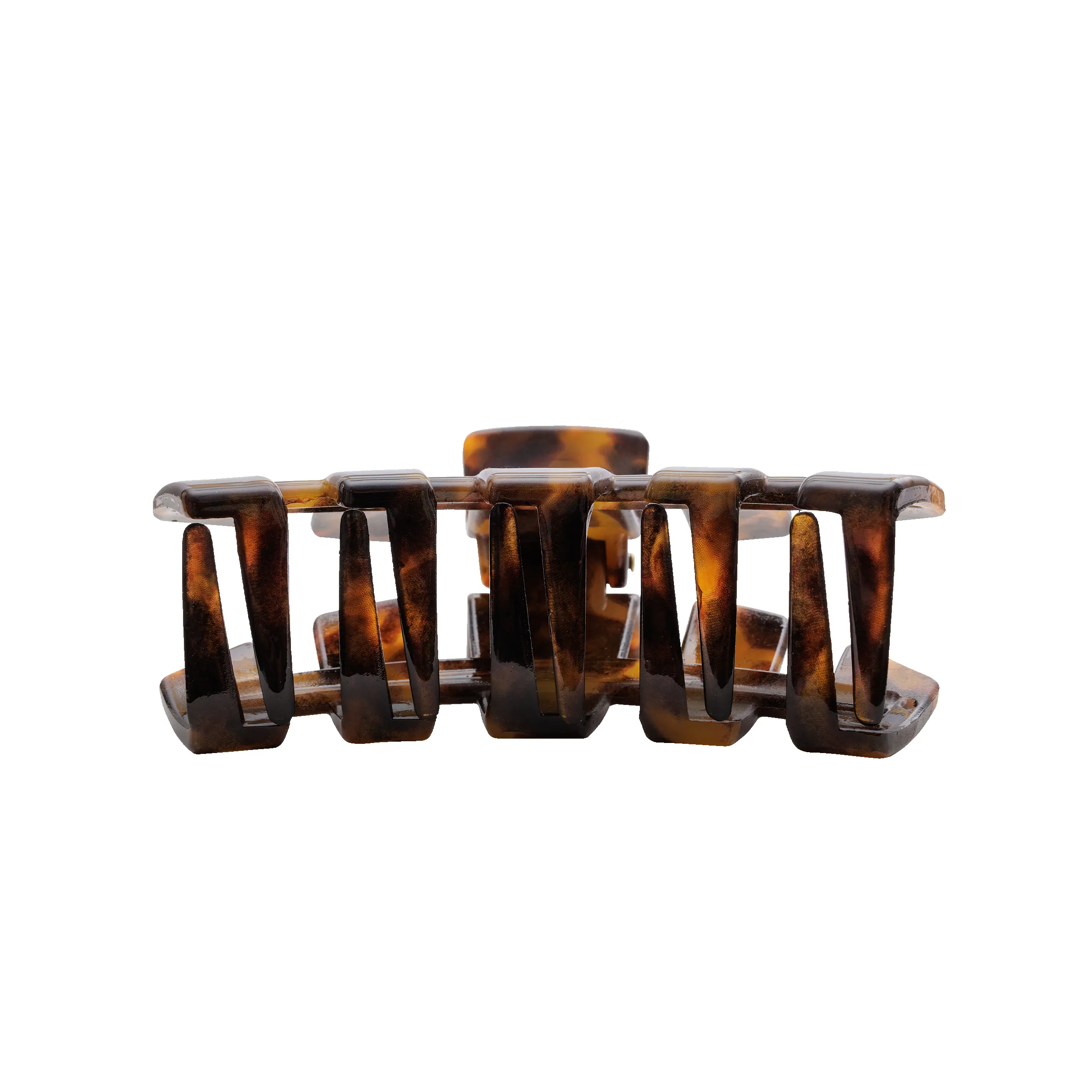 Classic Tortoise Medium Claw Hair Clip sold by TELETIES product image thumbnail 3