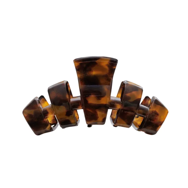 Classic Tortoise Medium Claw Hair Clip sold by TELETIES