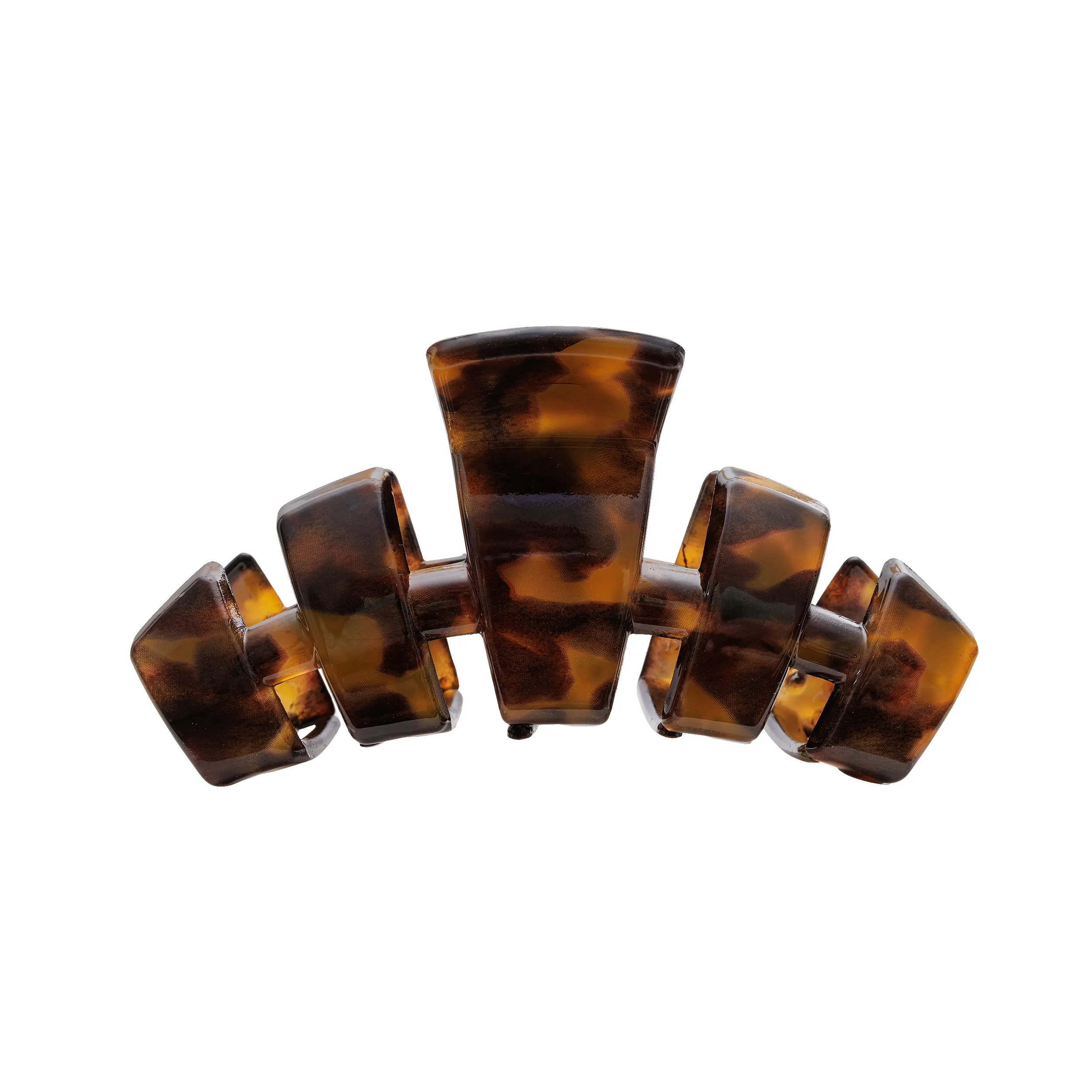 Classic Tortoise Medium Claw Hair Clip sold by TELETIES