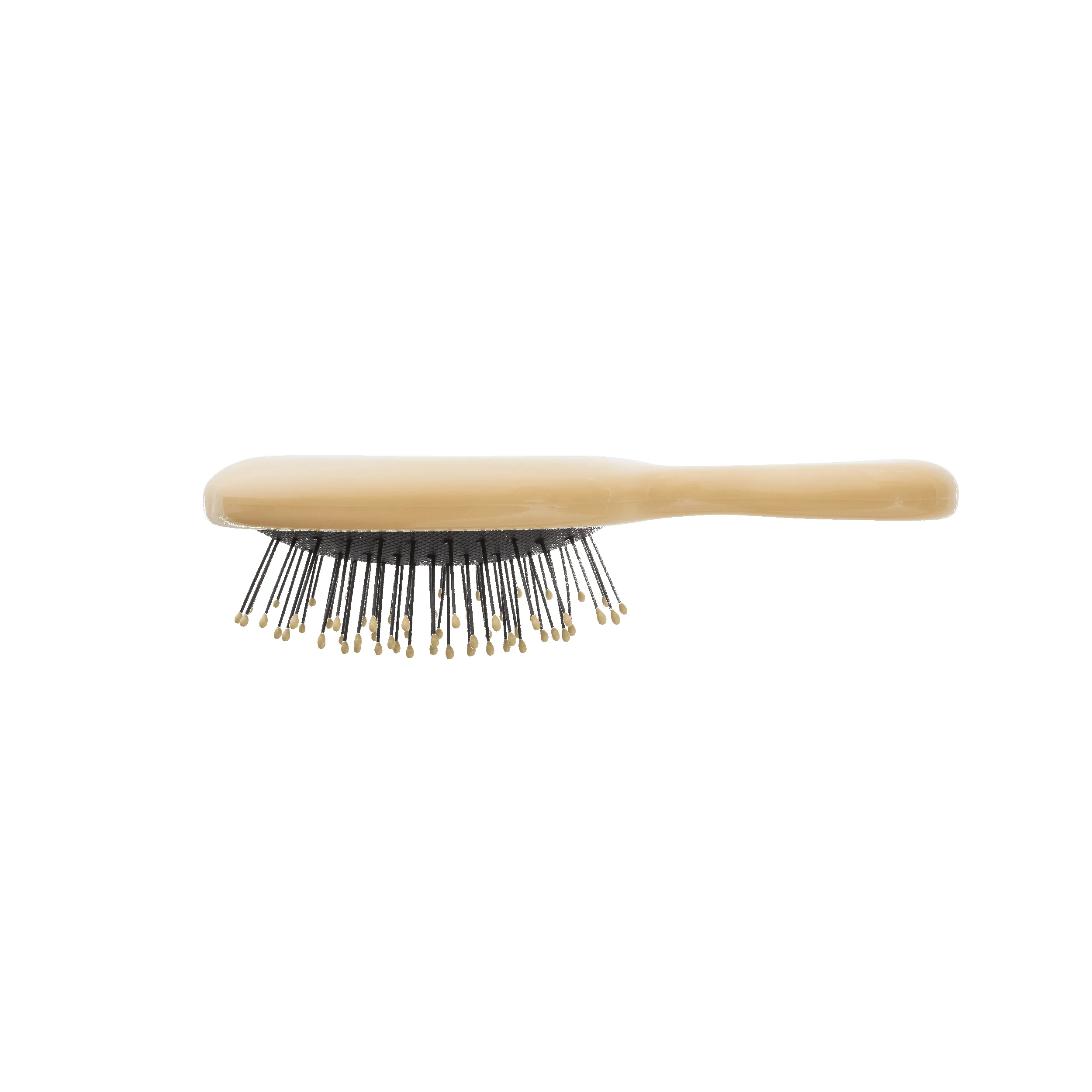 Tan Mini Hair Brush sold by TELETIES product image thumbnail 3