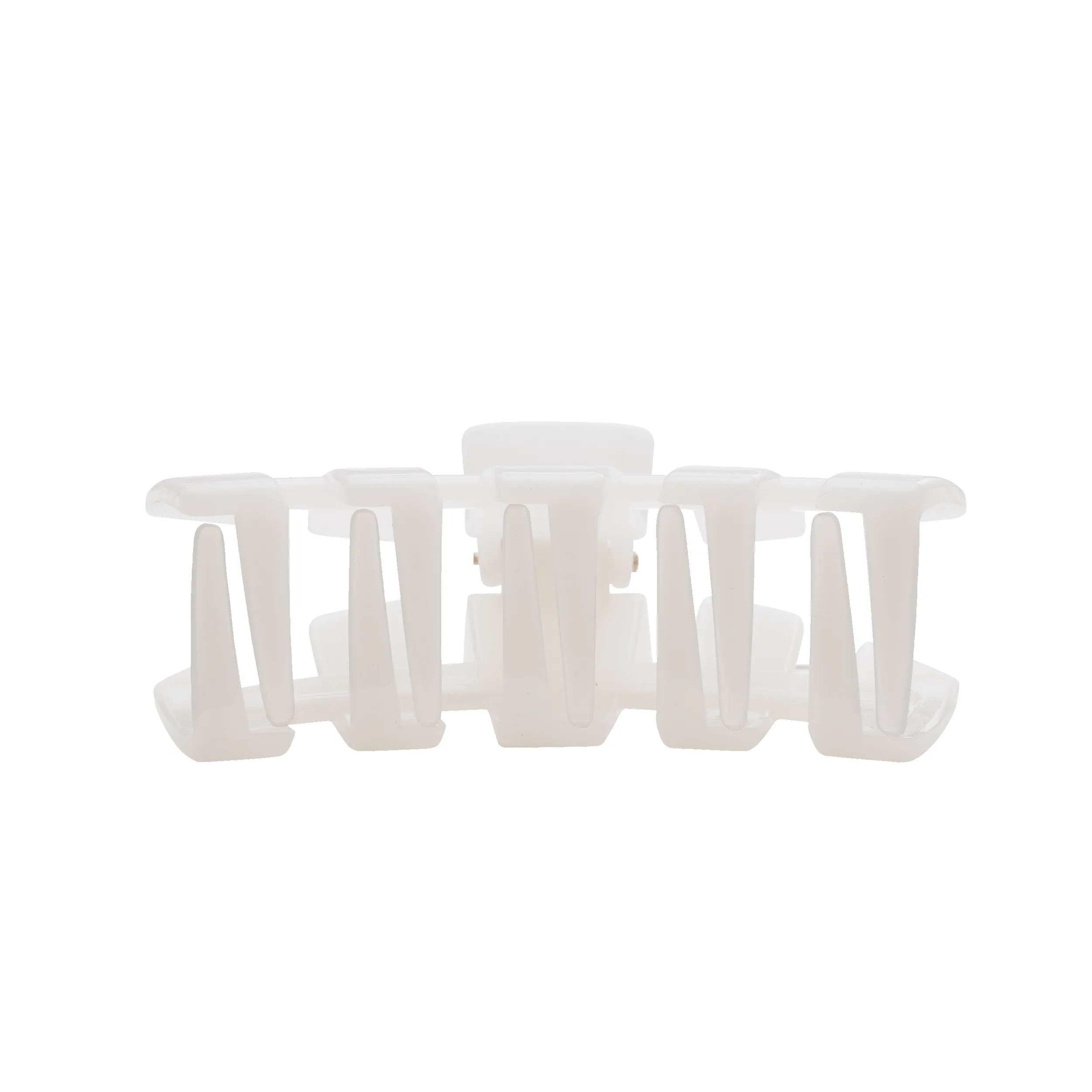 Classic Coconut White Medium Claw Hair Clip sold by TELETIES product image thumbnail 3